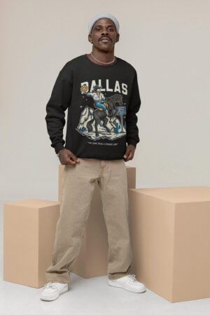 Dallas Basketball He Came From Foreign Land Sweatshirt