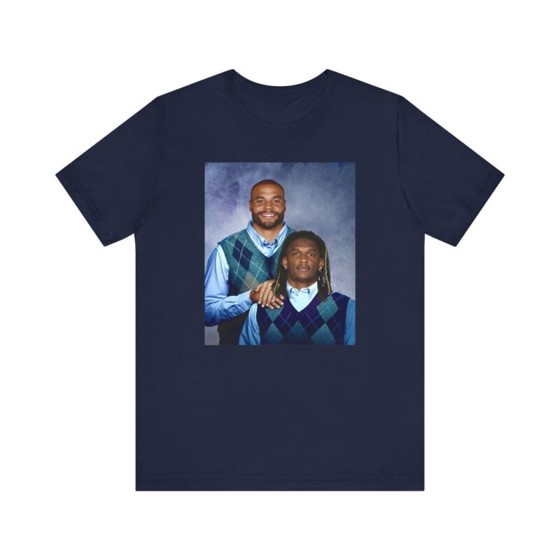 Dallas Football Dak Prescott And Ceedee Lamb Step Brothers T-Shirt