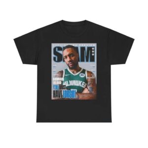 Damian Lillard Milwaukee Bucks NBA Slam Cover Shirt