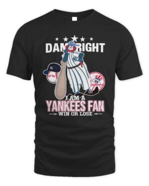 Damn Right Im a Yankees Fan Shirt New York Pride