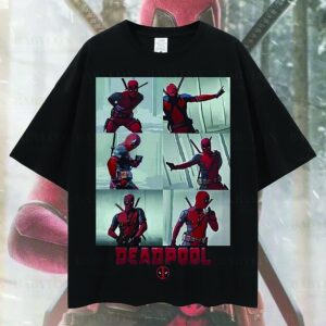 Deadpool 3 Dance Marvel Movie Poster Shirt