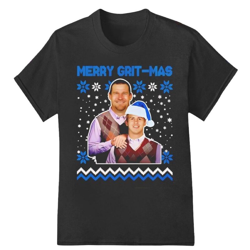 Detroit Lions Step Brothers Merry Grit-mas Shirt