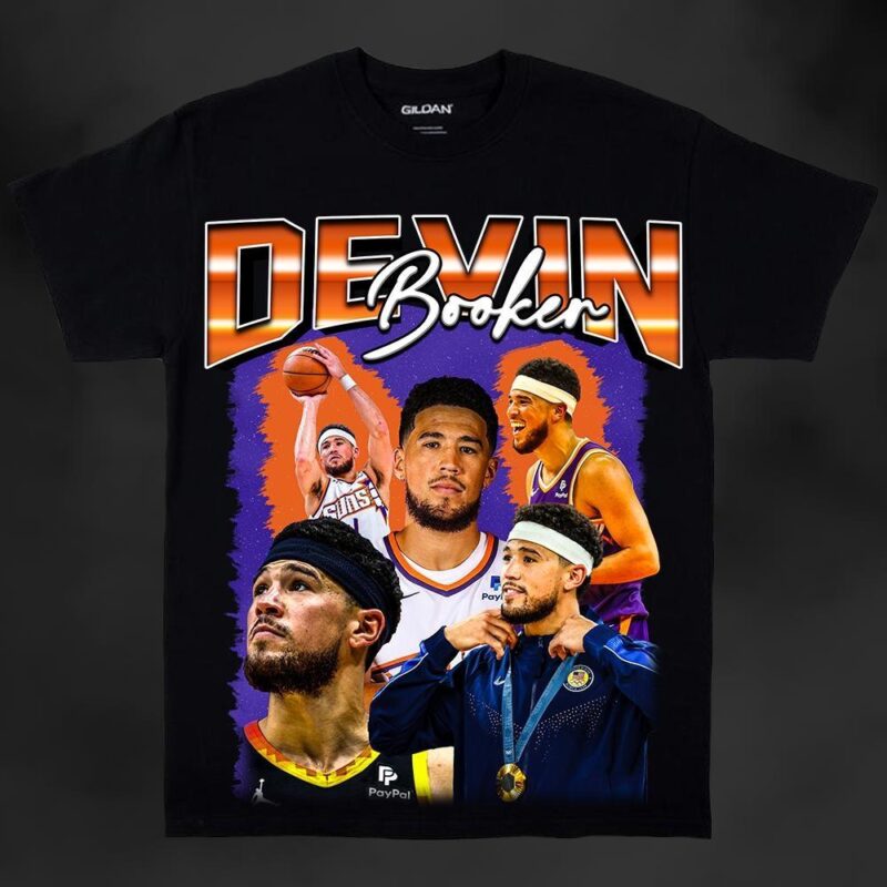 Devin Booker Phoenix Suns Basketball Shirt