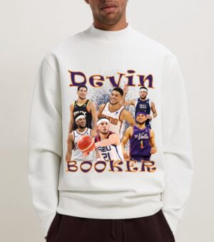 Devin Booker Phoenix Suns Vintage 90s Bootleg Sweatshirt