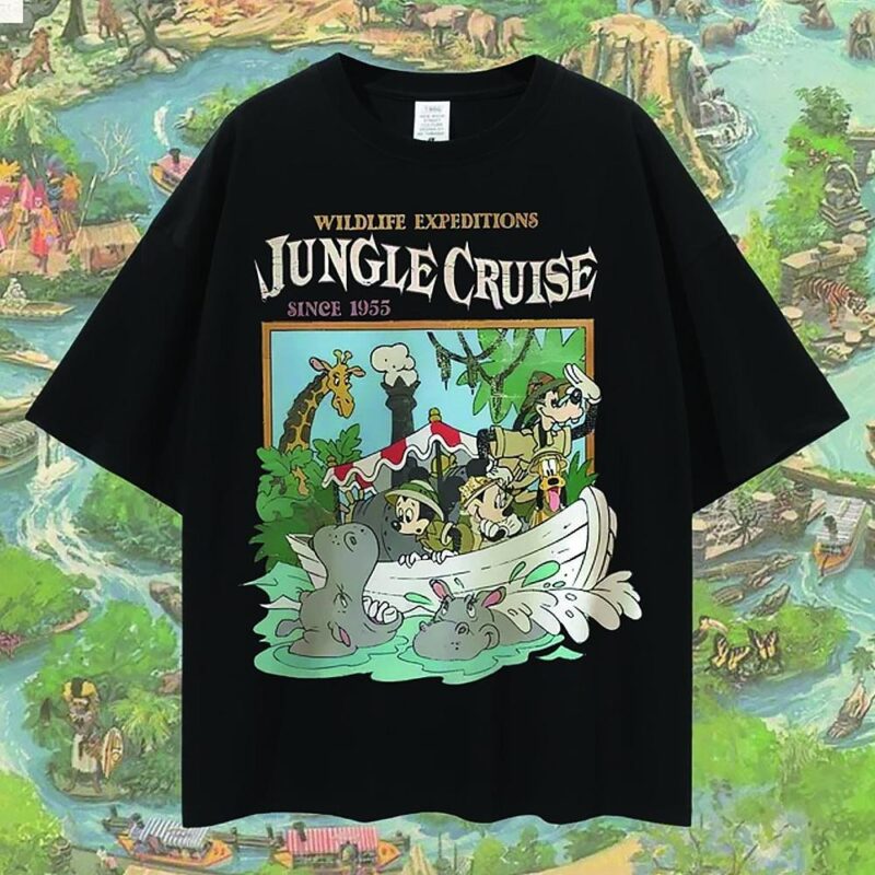 Disney Jungle Cruise Ride Backside Of Water Shirt