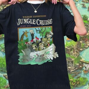 Disney Jungle Cruise Ride Backside Of Water Shirt