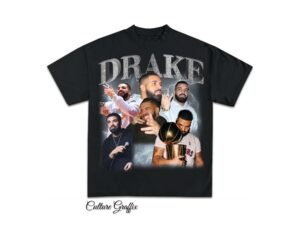 Drake Bootleg T-Shirt, Vintage Rap Hip Hop Tee Drake