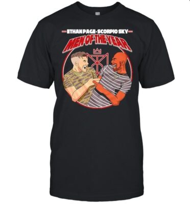 Ethan Page and Scorpio Sky Men of The Year Shirt