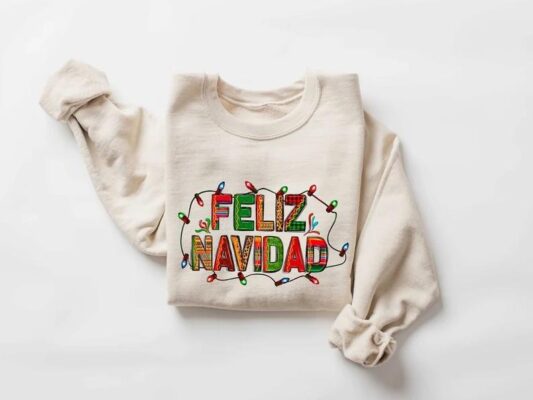 Feliz Navidad Spanish Merry Christmas Shirt