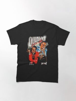 Funny Men Quavo Huncho Bootleg American Rapper T-shirt