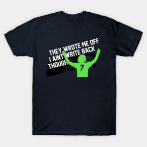 Geno Smith Ain't Write Back Shirt