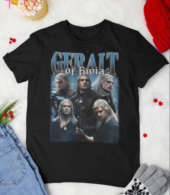 Geralt The Witcher Bootleg Vintage Shirt