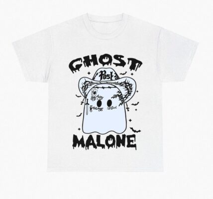 Ghost Malone Funny Vintage 90s Style Shirt