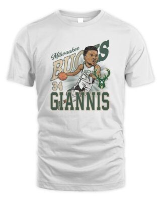 Giannis Antetokounmpo Milwaukee Bucks 34 Shirt