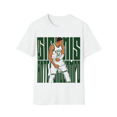 Giannis Antetokounmpo Milwaukee Bucks Shirt