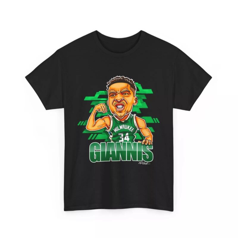 Giannis Antetokounmpo NBA Milwaukee Bucks Shirt