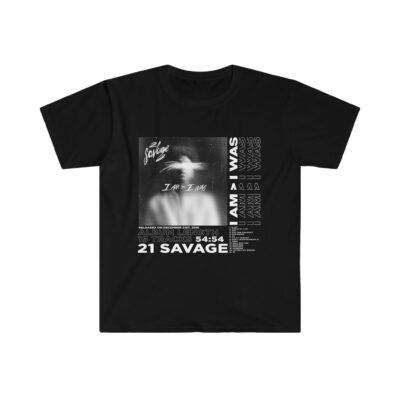 I Am I Was Album Cover 21 Savage T-Shirt