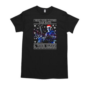 I Need Your Clothes The Terminator Christmas T Shirt