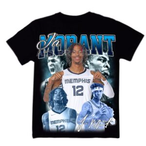 Ja Morant Memphis Grizzlies Basketball Shirt