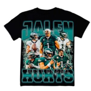 JALEN HURTS 90s Vintage Bootleg Tee Shirt