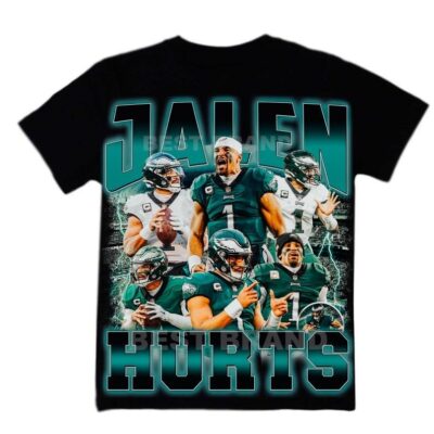 Jalen Hurts Football Retro 90s Vintage Shirt