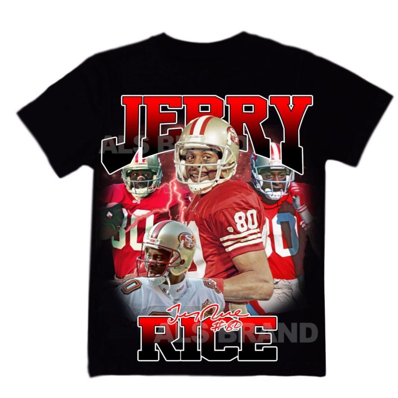 Jerry Rice San Francisco 49ers Football Shirt