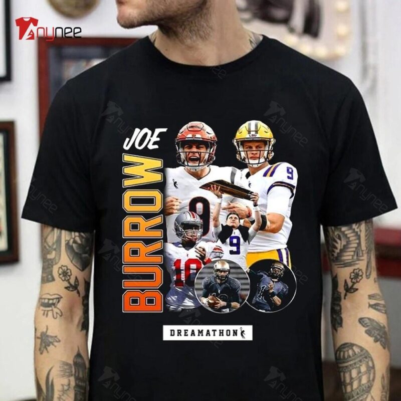 Joe Burrow Dreamathon Cincinnati Bengals Shirt