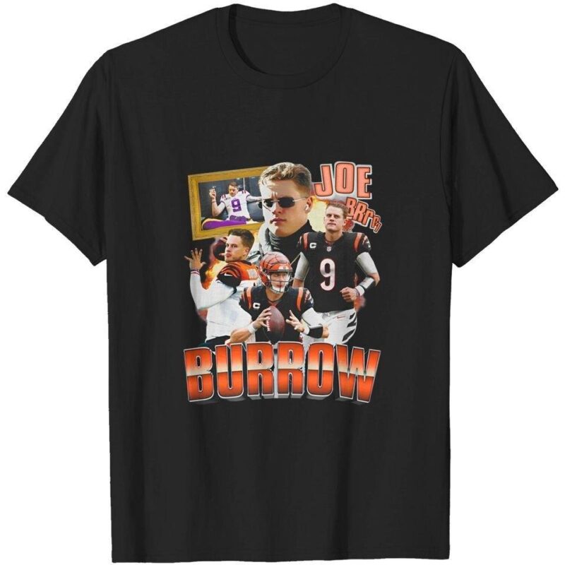 Joe Burrow Vintage 90s Football Shirt