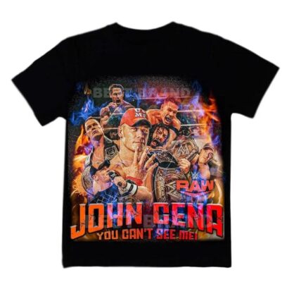 John Cena Jc WWE Raw Shirt