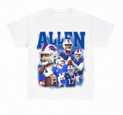 Josh Allen American Football Buffalo Bills Shirt