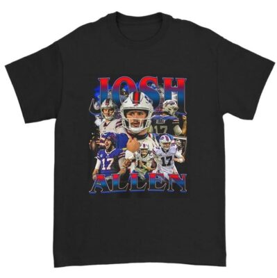 Josh Allen Graphic Tee Buffalo Bills Shirt