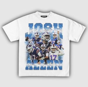 JOSH ALLEN TEE Bootleg Print Unisex T Shirt