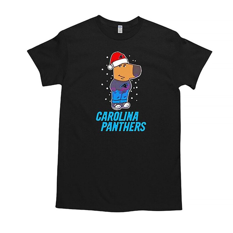 Just a Chill Guy Carolina Panthers Football Christmas T Shirt