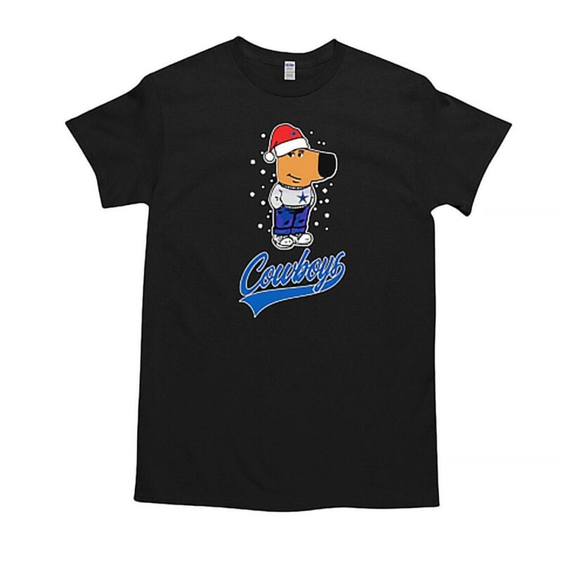 Just a Chill Guy Dallas Cowboys Football Christmas T Shirt