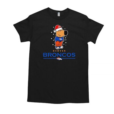 Just a Chill Guy Denver Broncos Football Christmas T Shirt