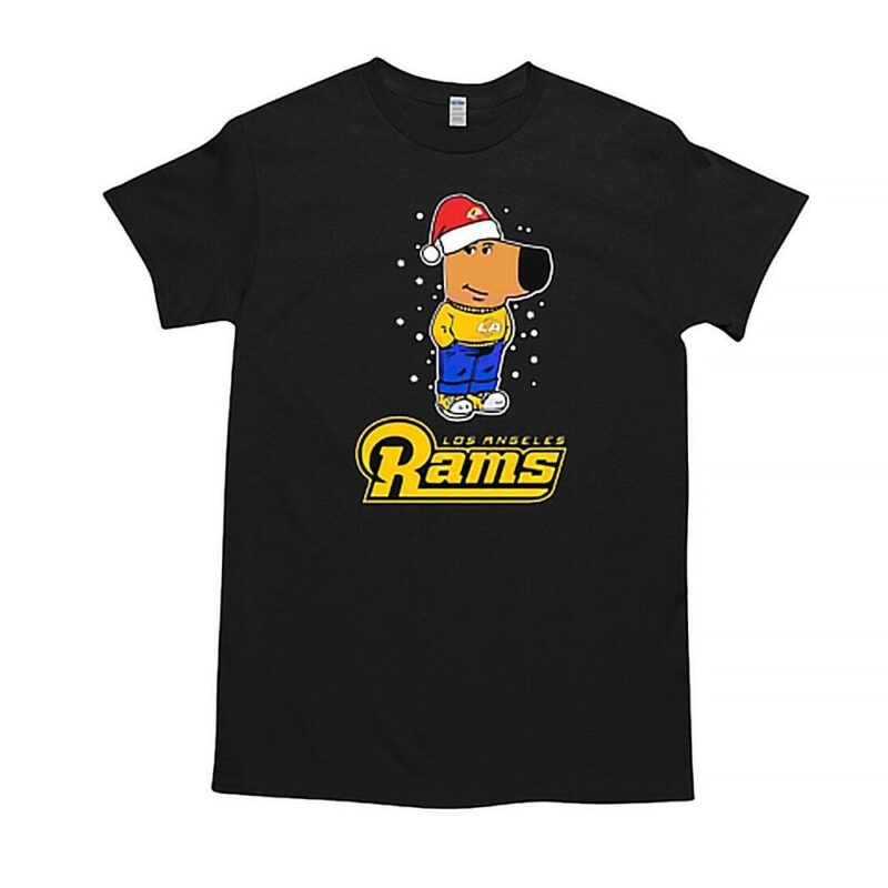 Just a Chill Guy Los Angeles Rams Football Christmas T Shirt