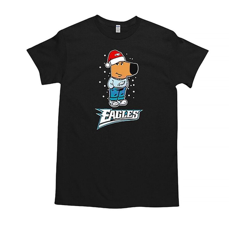 Just a Chill Guy Philadelphia Eagles Football Christmas T Shirt