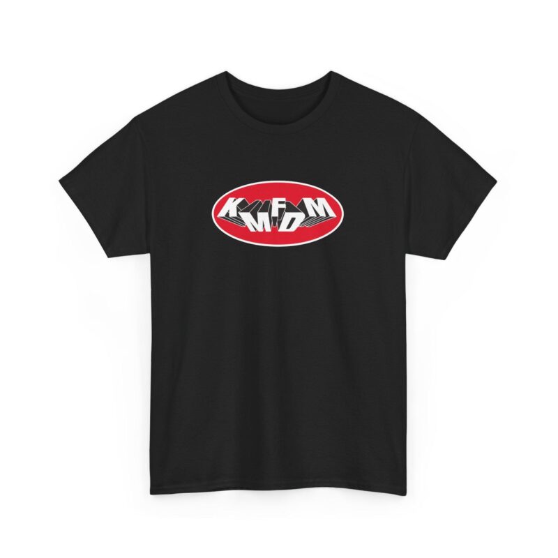 KMFDM Oval Logo Natalie Rupnow Shirt