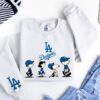 LA Dodger Snoopy Crewneck Sweatshirt