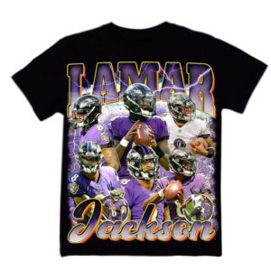 Lamar Jackson Bootleg Retro 90s Shirt