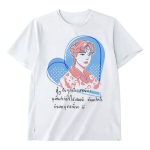 Latte Kim Domundi heart paint Shirt