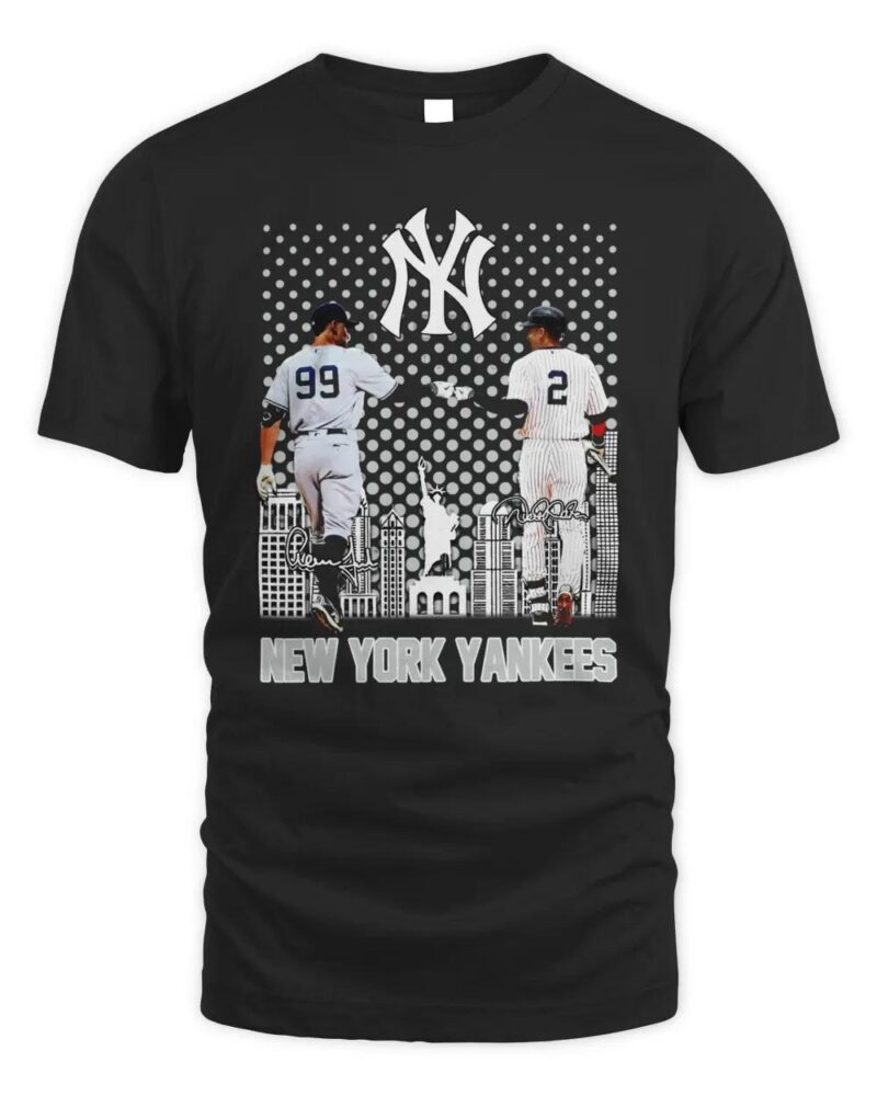 Legendary New York Yankees Shirt Aaron Judge Derek Jeter