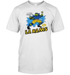 Los Angeles Rams Ninja Turtles Leonardo T Shirt