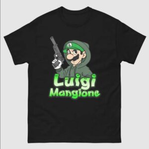 Luigi Mangione Funny Mario Shirt