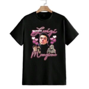 Luigi Mangione Pink Heart Shirt