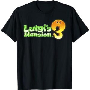 Luigi's Mansion 3 Title Logo Glow Shirt