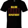 Malibu Fire Department Personalized City Shirt