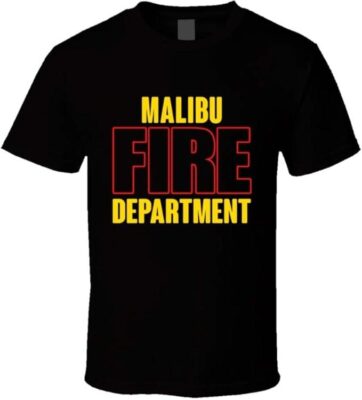 Malibu Fire Department Personalized City Shirt