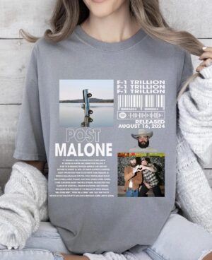 Malone F1 Trillion Tour Funny Posty Shirt