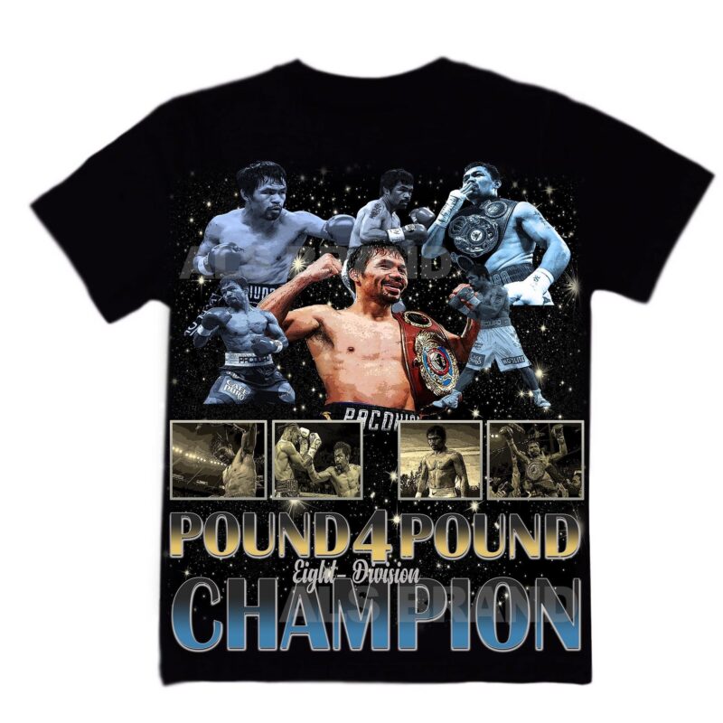 Manny Pacquiao PacMan Pound 4 Pound Shirt